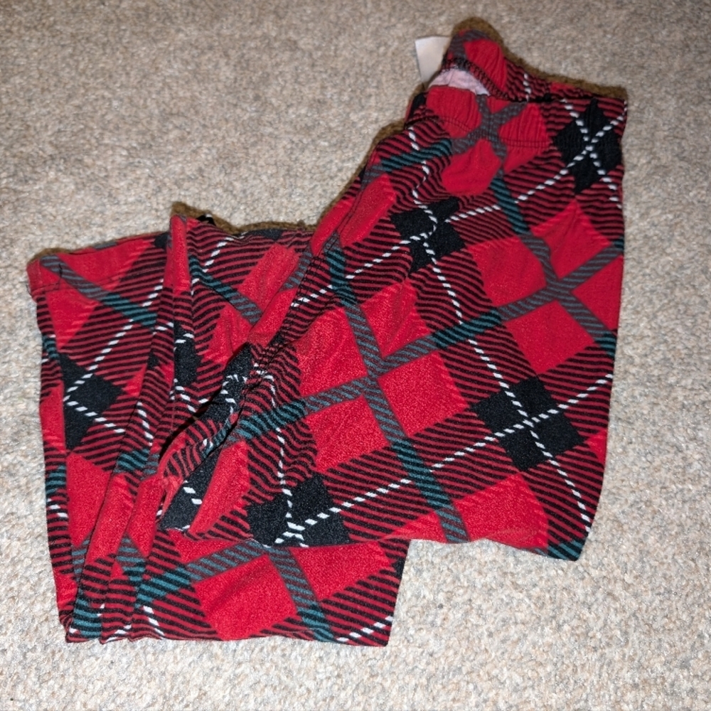 Red Plaid Pajama Pants